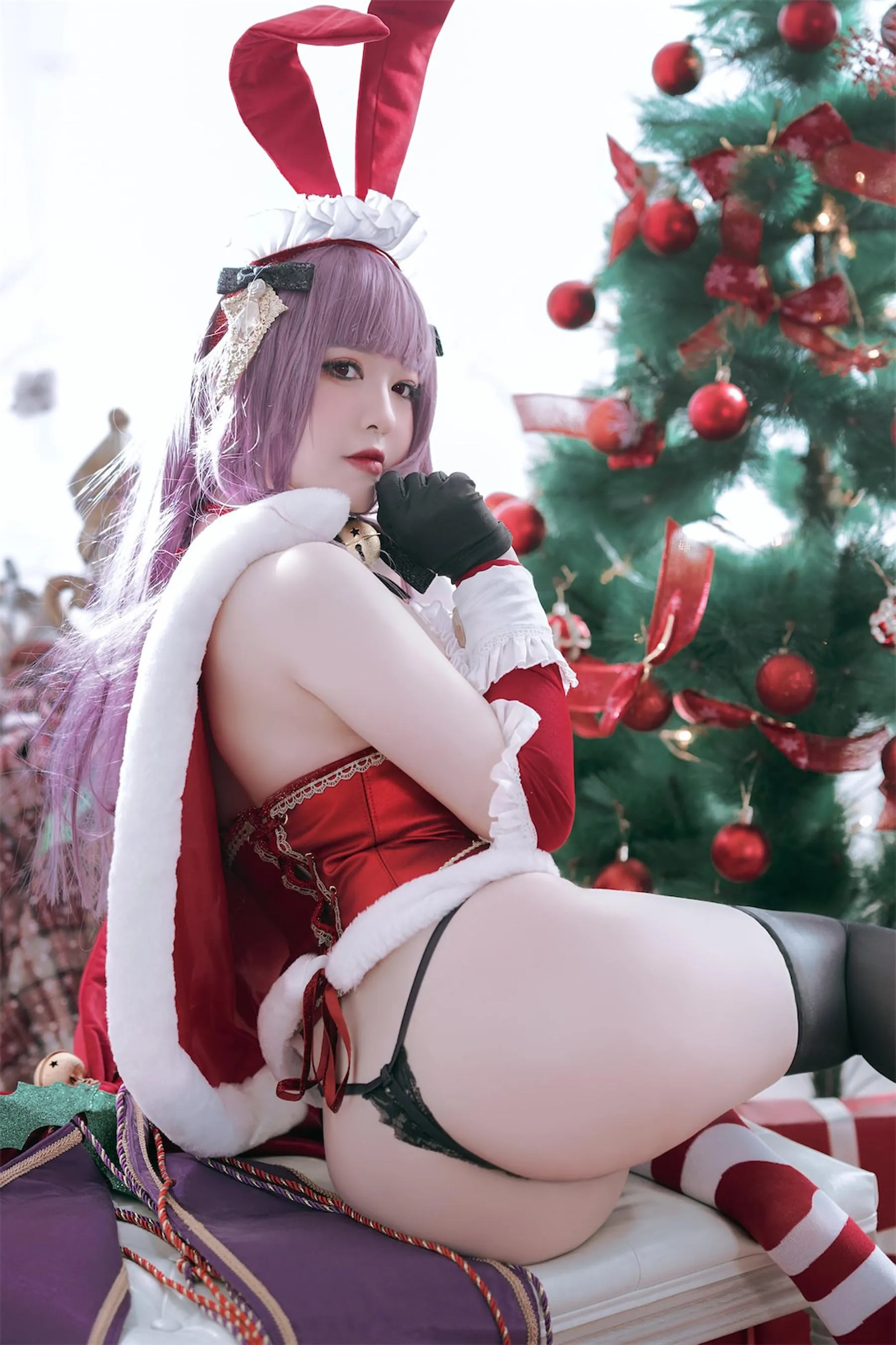 半半子 – NO.63 Christmas Bunny Aike [41P]插图2